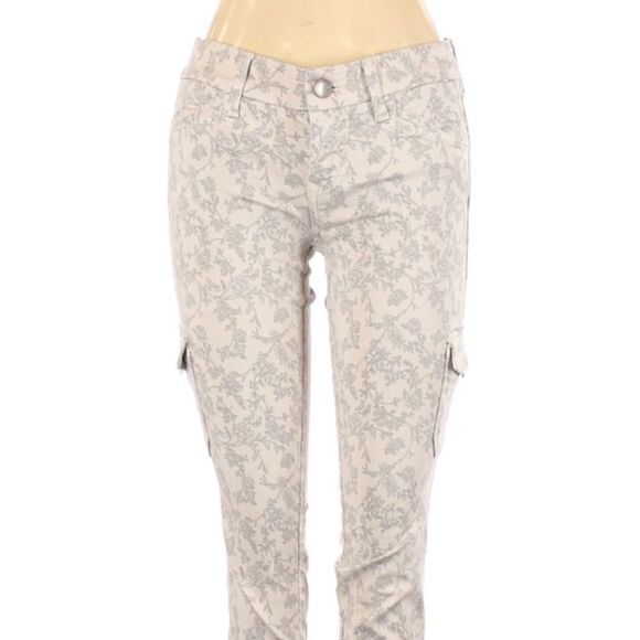 Anthropologie Level 99 Cropped Floral Jeans - Picture 2 of 6